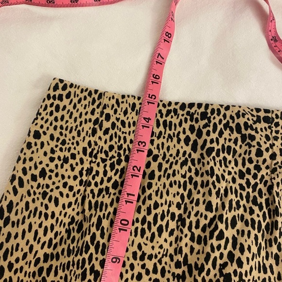 Brandy Melville Leopard Print Mini Skirt Size 3 - Picture 9 of 9